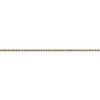 Black Bow Jewelry 1.15mm, 14k Yellow Gold, Diamond Cut Rope Chain Anklet or Bracelet - image 2 of 4