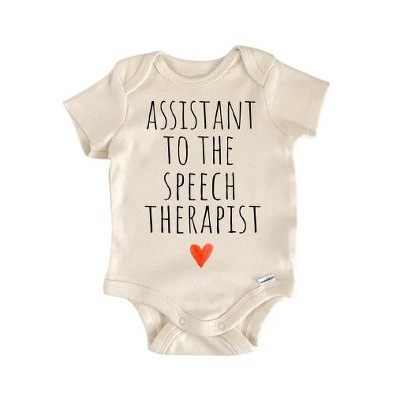 Speech Slp Therapy - Baby Boy Girl Clothes Infant Onesie® Funny Cute Newborn GS1