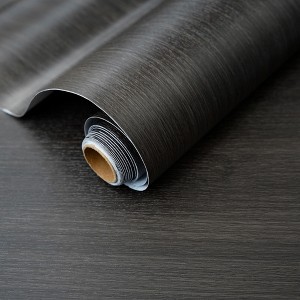 Deep Brown Wood Grain Wallpaper Roll Peel & Stick Waterproof & Self Adhesive Vinyl Contact Paper for Furniture and Walls - 1 of 4