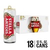 Stella Artois Premium Lager Beer - 18pk/12 fl oz Cans  - 2 of 4