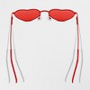 Anna-Kaci Women's Stylish Heart-Shaped Polarized Sunglasses UV400 Protection for Outdoor Activities - 3 of 3