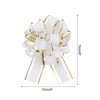 Unique Bargains Christmas Wedding Car Basket Gift Wrapping Big Pull Bow 5 Pcs - 2 of 4
