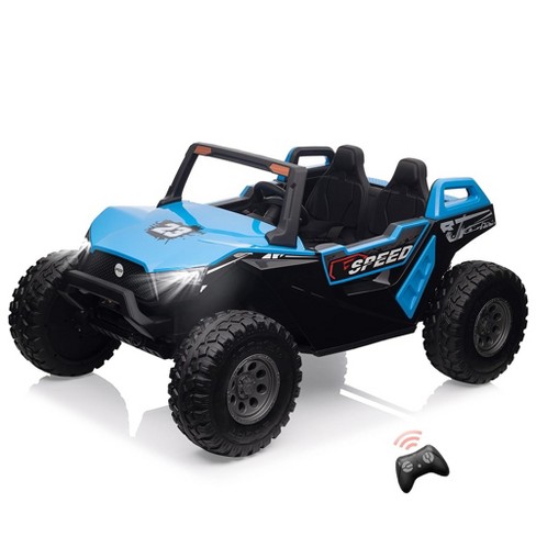 24V 2 Seaters Ride On UTV car with Remote Control for Kids, 4WD Motors Electric Vehicle - image 1 of 4