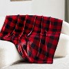 Flannel Throw Blankets, Buffalo Plaid Throw Blanket for Couch Sofa Bed.Christmas Gift. - 4 of 4