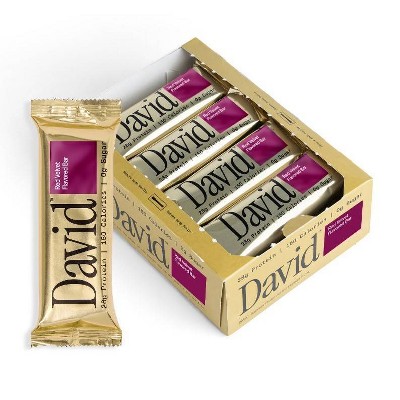 David Protein Protein Bars with 28g Protein - Red Velvet Flavor - 12ct