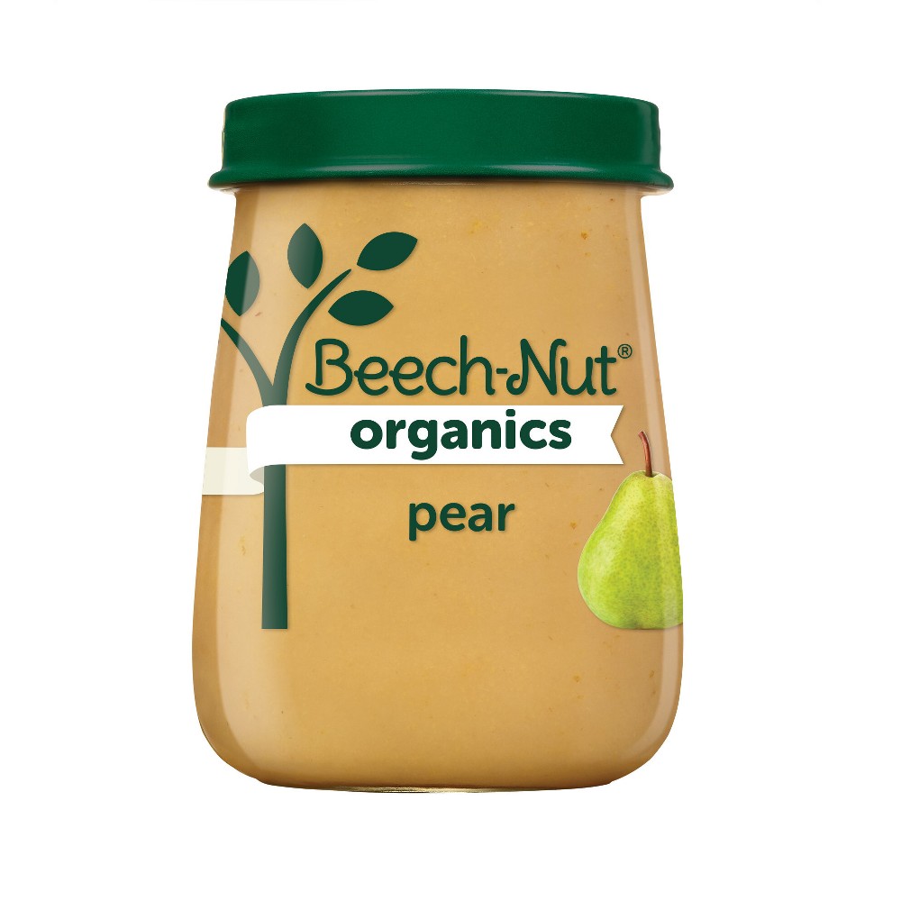 Photos - Baby Food Beech-Nut Organics Pears  Jar - 4oz