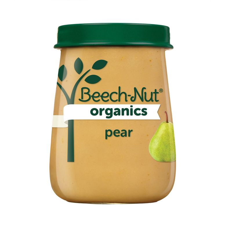 Beech-Nut Organics Pears Baby Food Jar - 4oz, 1 of 13