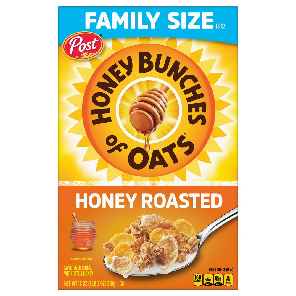 UPC 884912014269 product image for Post Honey Bunches of Oats Honey Roasted Breakfast Cereal - 18oz | upcitemdb.com