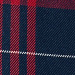 classic navy large plaid