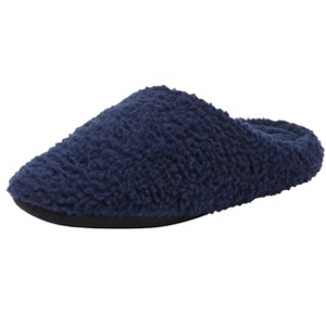 KingSize Men's High Pile Fleece Slippers - 1 of 4