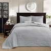 Gulches Twin/Twin XL Reversible Quilt Set Grey - 3 of 4
