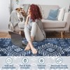 Area carpet, washable carpet, floor carpet, entrance, bedroom, living room indoor printed carpet - 3 of 4