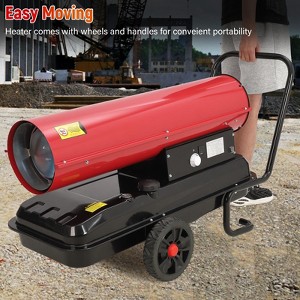 Garvee 175000 BTU Heater, Forced Air Heater with Adjustable Thermostat, Portable Heater for Outdoor, Garage, Workshops, Construction Site - 1 of 4