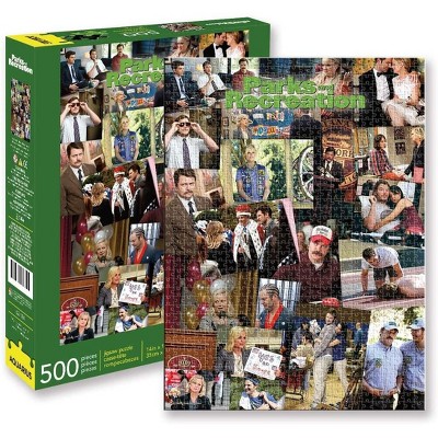 NMR Distribution Parks and Recreation Collage 500 Piece Jigsaw Puzzle