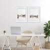 Stupell Industries Softly Flowing Landscape 2pc Framed Print Under Glass Set - 2 of 4