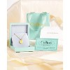 Molenia Zodiac Necklace for Women, 14K Gold Plated 925 Sterling Silver Coin CZ Pendant Dainty Constellation Horoscope Jewelry Gifts for Women - 4 of 4