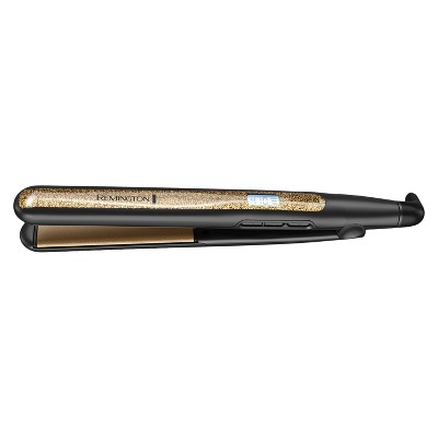 Remington 1" Flat Iron with Ultimate Ceramic Plates - Gold Glitter - S6501