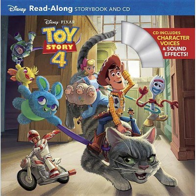 Toy Story 4 ReadAlong Storybook + CD (ReadAlong Storybook and CD) - by Disney (Paperback)