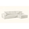 108" L-Shaped Sectional Sofa, Full Foam Cushioning, Left-Facing Sleeper - 3 of 4
