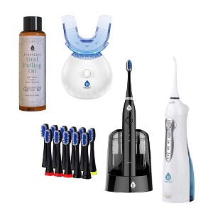 Pursonic Ultimate Oral Care Bundle – Smart Sonic Toothbrush, Oral Irrigator, LED Whitening, and Ayurvedic Oil - 1 of 4