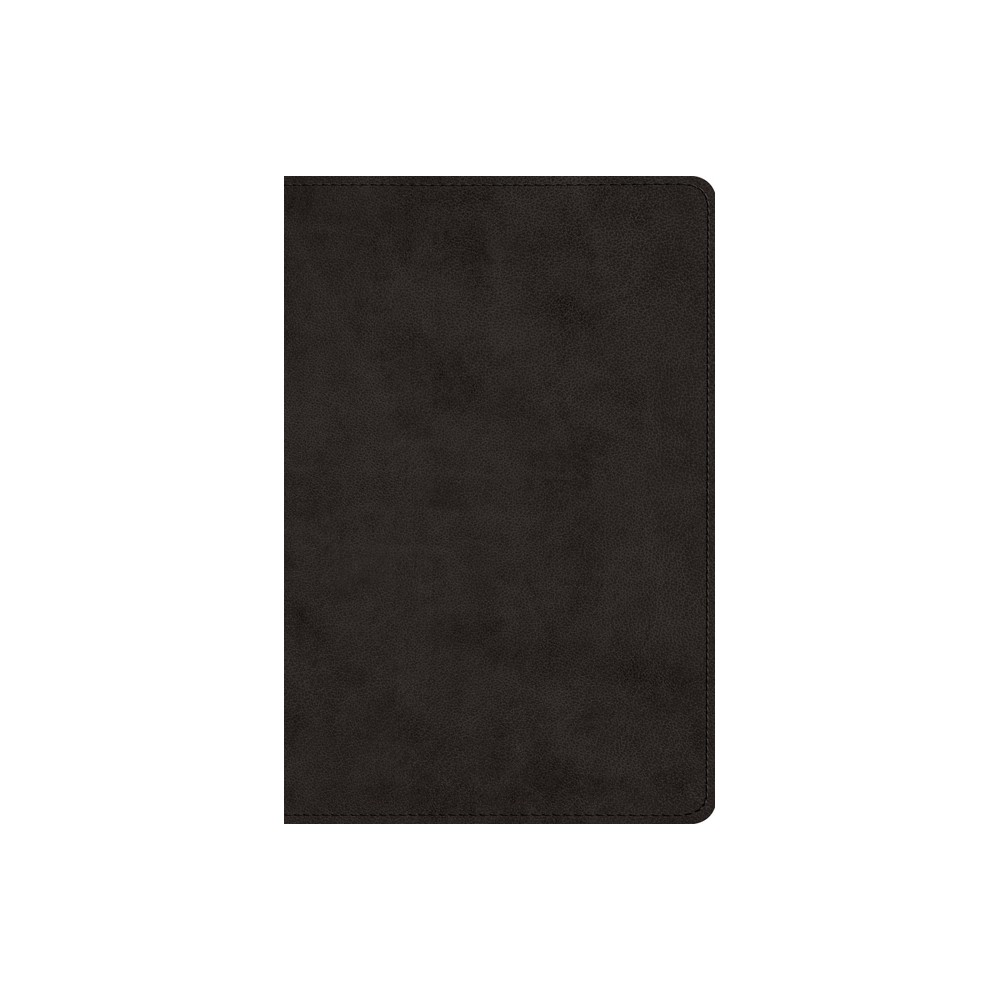 ESV Large Print Bible (Trutone, Black) - by Esv Bibles (Leather Bound)