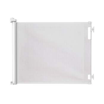 Perma Child Safety 71" Wide x 33" Tall Retractable Baby Gate - 3118 - White