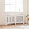 vidaXL Radiator Cover 2 pcs Engineered Wood - 2 of 4