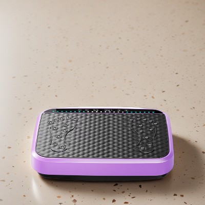 NAYSAYE Vibration Plate Fitness Equipment Whole Body Massager for Energy Boost and Toning, Purple, 20.5"*14.2"*4.5"