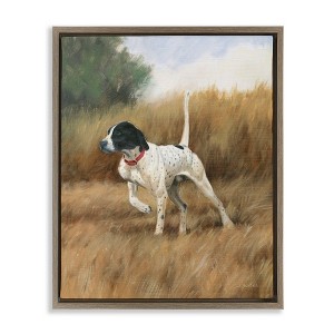 Stupell Industries Pointer Dog in Field, 25" x 31" - 1 of 4