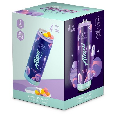 Alani Cosmic Stardust Energy Drink - 4pk/12 fl oz Can