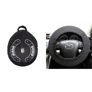 Disklok Steering Wheel Lock Accessory Kit - Includes Soft Wheel Cover and Protective Storage Bag - 1 of 4