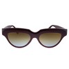 Victoria Beckham VB 602S 604 Womens Cat-Eye Sunglasses Burgundy 53mm - 2 of 3