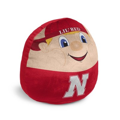 NCAA Nebraska Cornhuskers 16x16 Plushie Mascot Pillow