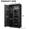 CAVINAS Office Cabinet with Hanging Rod and Compartments,Filing Cabinet with Locks & Keys,File Cabinet with Steel Construction - 3 of 4