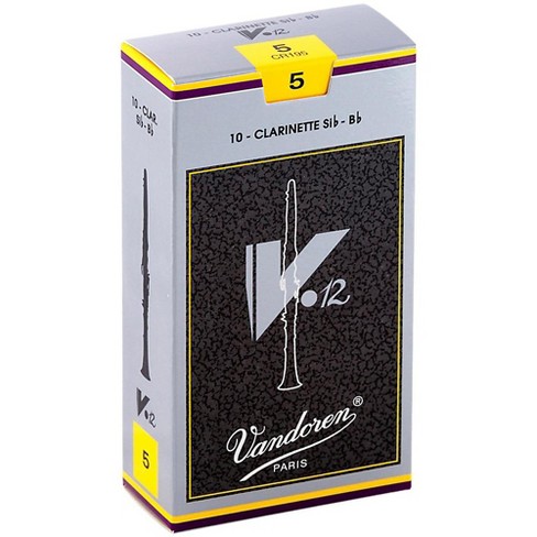 Vandoren V12 Bb Clarinet Reeds Strength 5 Box Of 10 : Target