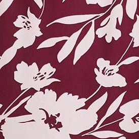 wine red flowers