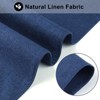 Aoibox Cloth Placemats Set of 6, Cotton Linen Blend Machine Washable Durable Table Mats, Heat Resistant Wrinkle Free for Dining Table, Easy to Clean - 3 of 4