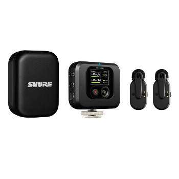 Shure MoveMic Two Receiver Kit with 2 Direct to Phone Wireless Lavalier Microphones & Receiver