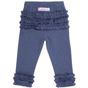 RuffleButts Baby/Toddler Girls Ruffle Leggings with Signature Rear Ruffles - 1 of 4