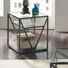 Liberty Furniture,Arista End Table in Cobblestone Brown w/ Gray Dusty Wax Hang-up - 4 of 4