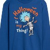 Men's - Dr. Seuss - Halloween Is My Thing Long Sleeve Graphic T-Shirt - 2 of 4