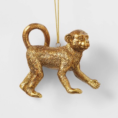 Metallic Monkey Christmas Tree Ornament - Wondershop™