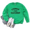 Simply Sage Market Women's Graphic Sweatshirt Stronger Than Yesterday - 3 of 4