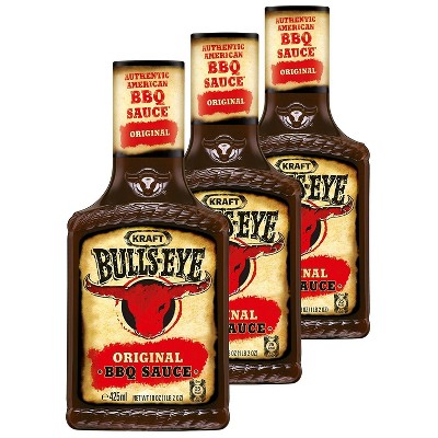 Bull's Eye Original Barbecue Sauce - 18 oz Bottle (Pack of 3)