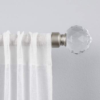 Exclusive Home Crystal Ball Curtain Rod