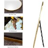 Arched Mirror - Full Length, Standing or Wall Mounted, 58"18", Aluminum Frame - Gold - 4 of 4