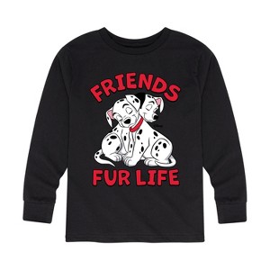 Boys' - 101 Dalmatians - Friends FUR Life Long Sleeve Graphic T-Shirt - 1 of 3