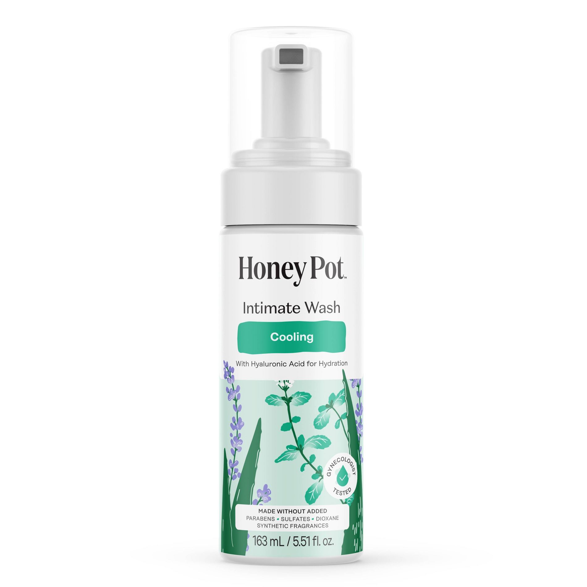 Honey Pot Cooling Intimate Foaming Wash - 5.51 oz