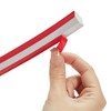 Stockroom Plus 16.5 Feet Flexible Quarter-Round Trim for Wall Edges, Self-Adhesive Peel and Stick PVC Molding, 198.0x0.8x0.5in, White - 3 of 4