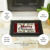 Evergreen Christmas Sentiments Sassafras Indoor Outdoor Switch Doormat 1'10"x10" Beige - 4 of 4
